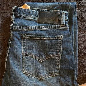 Classic Denim Straight-Leg Jeans